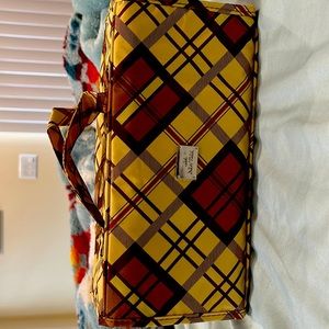 Brand new toilette bag w/removable pouches inside. Perfect for travel